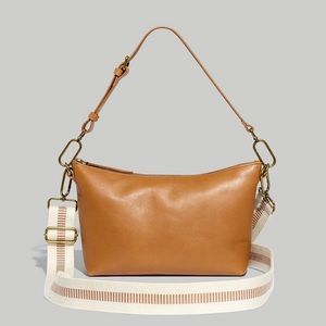 Leather Carabiner Crossbody Sling Timber Beam